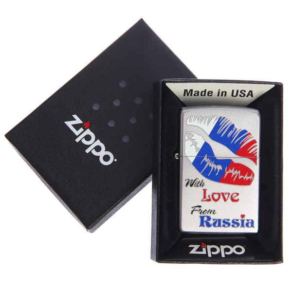 Зажигалка Zippo Из России с любовью