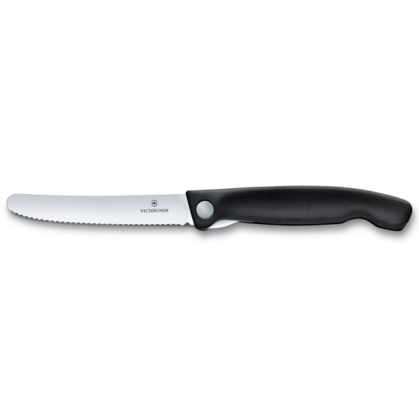 Нож складной для овощей Swiss Classic 11 см VICTORINOX Чёрный