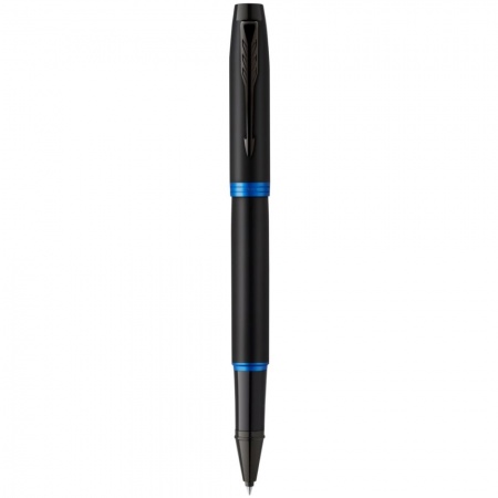 Ручка-роллер Parker IM Vibrant Rings T315 Marine Blue PVD, F