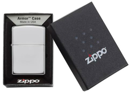 Зажигалка ZIPPO Armor™ c покрытием High Polish Chrome 167