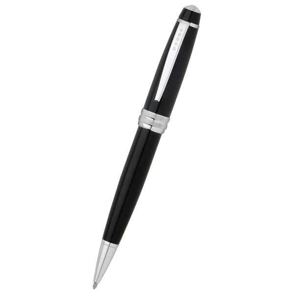 Набор подарочный Cross Bailey - Black Lacquer, шариковая ручка + чехол