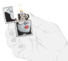 Зажигалка ZIPPO Gold Design с покрытием High Polish Chrome 28274
