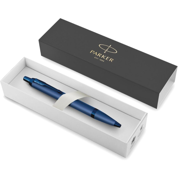 Шариковая ручка Parker IM Monochrome K328 - Blue PVD, M