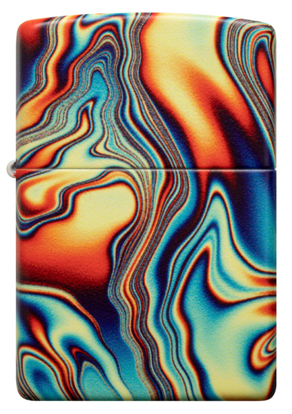 Зажигалка ZIPPO Swirl с покрытием Glow In The Dark Green 48612