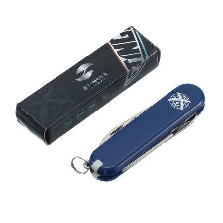 Нож перочинный Stinger FK-K7003P-BLUE