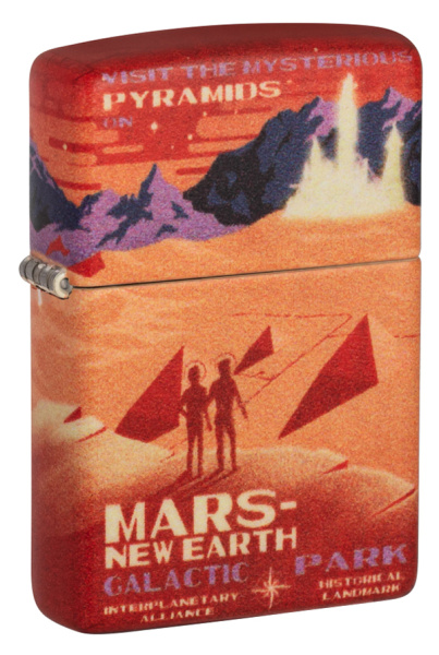 Зажигалка ZIPPO Mars Design с покрытием 540 Matte 49634