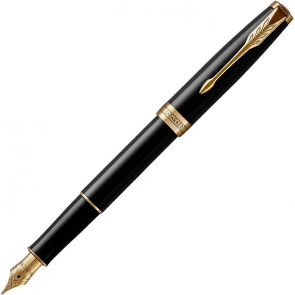 Перьевая ручка Parker Sonnet Core F539 LaqBlack GT, F
