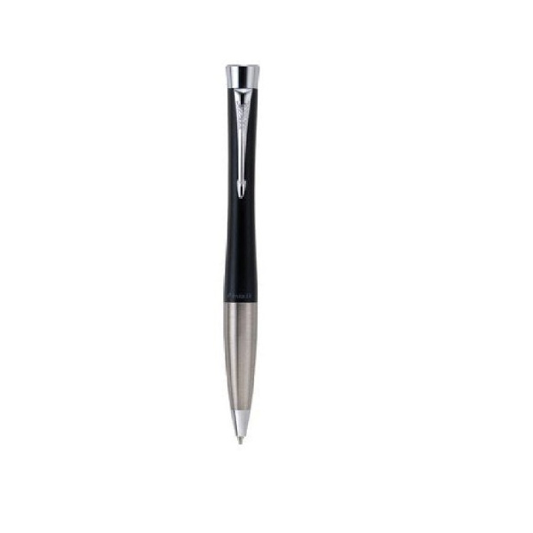 Ручка шариковая Parker "Urban Muted Black CT" черная