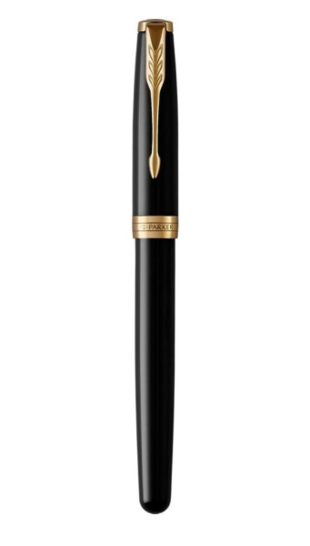Ручка-роллер Parker Sonnet Black Lacquer GT