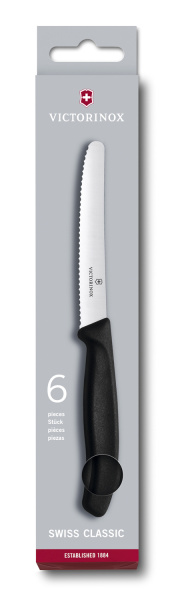 Набор из 6 столовых ножей VICTORINOX SwissClassic 6.7833.6