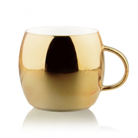 Кружка Asobu Sparkling mugs (0,38 литра) золотистая