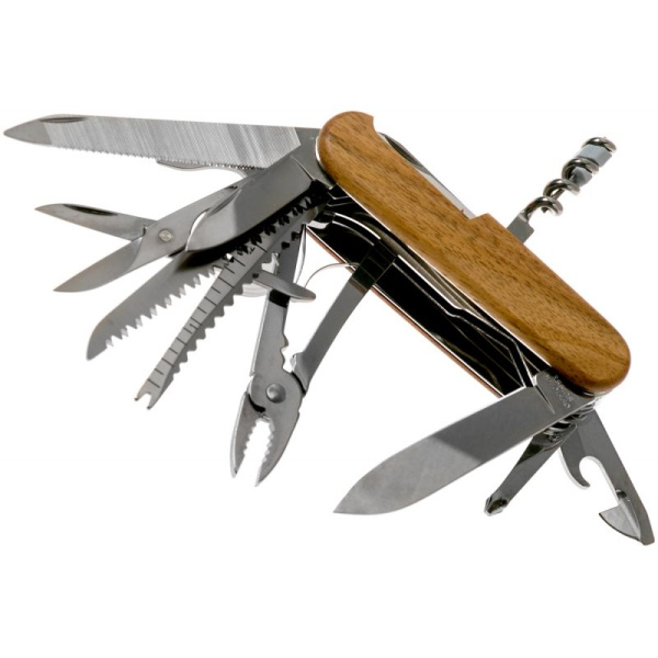 Складной нож Victorinox SWISSCHAMP WOOD 1.6791.63