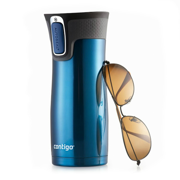 Термокружка CONTIGO WEST LOOP MONACO BLUE MATT (470 мл)