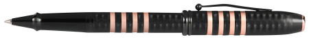 Ручка-роллер 175th anniversary Classic Townsend. Цвет - матовый черный с золотистой отделкой