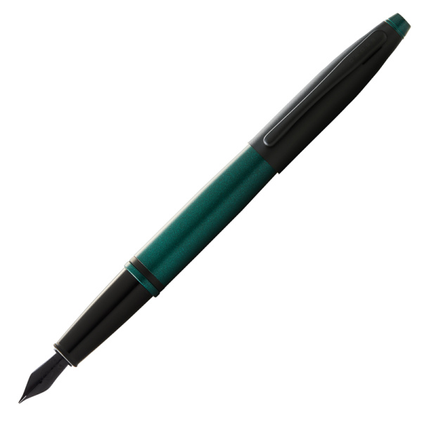 Перьевая ручка Cross Calais Matte Green and Black Lacquer AT0116-25MJ