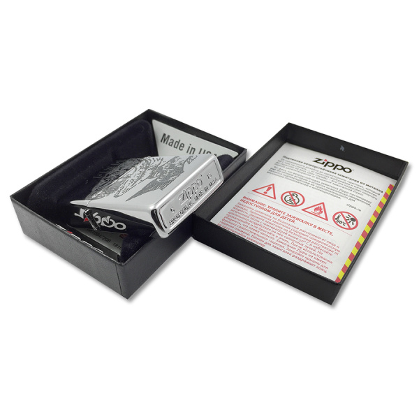 Зажигалка Zippo Чёрный окунь