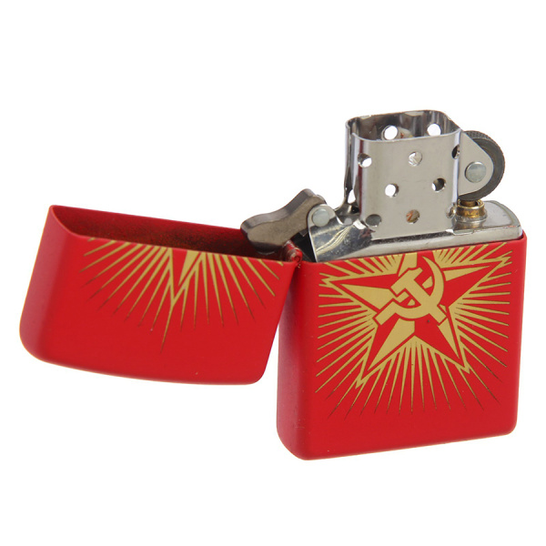 Зажигалка Zippo Серп и Молот на Звезде