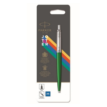 Ручка шариковая Parker Jotter Color - Green, M