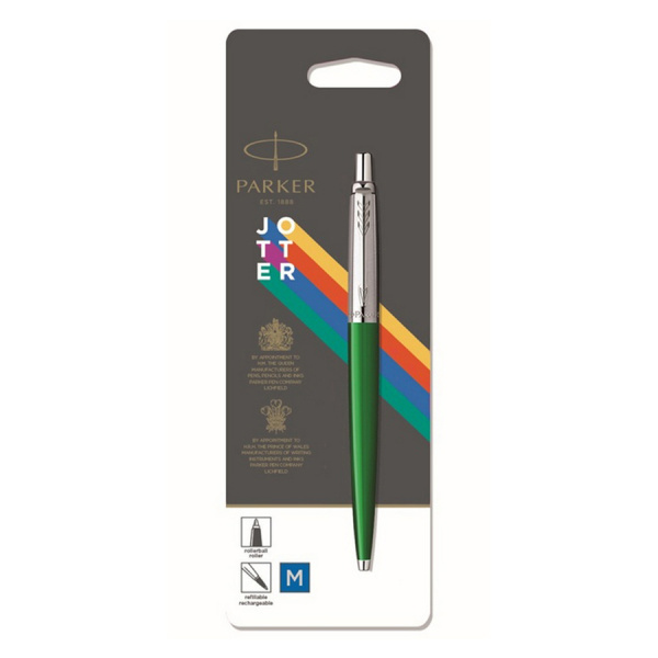 Ручка шариковая Parker Jotter Color - Green, M