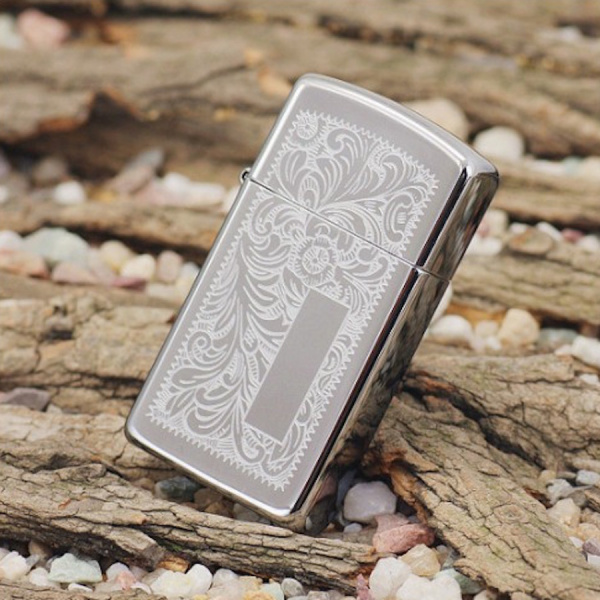 Зажигалка Zippo Slim Venetian Chrome
