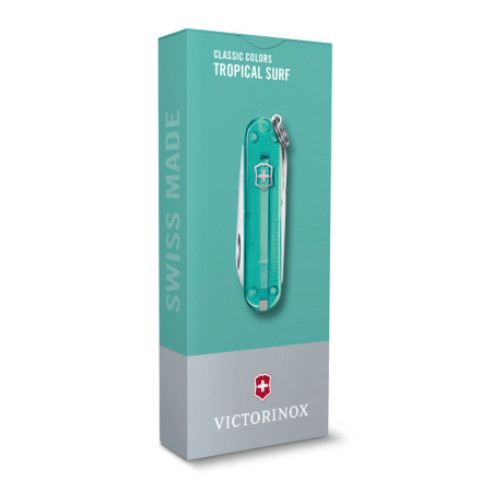 Нож-брелок VICTORINOX Classic SD Colors "Tropical Surf" 0.6223.T24G