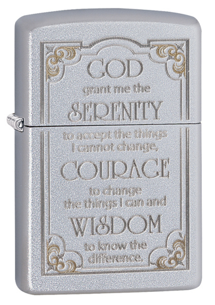 Зажигалка ZIPPO Classic с покрытием Satin Chrome™ 28458