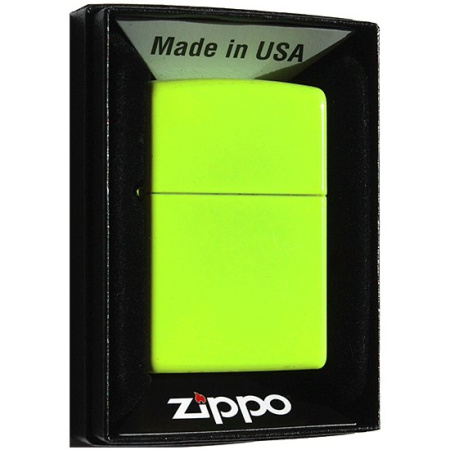 Зажигалка Zippo Neon Yellow
