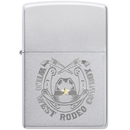Зажигалка Zippo 205 Wild West Cowboy Design