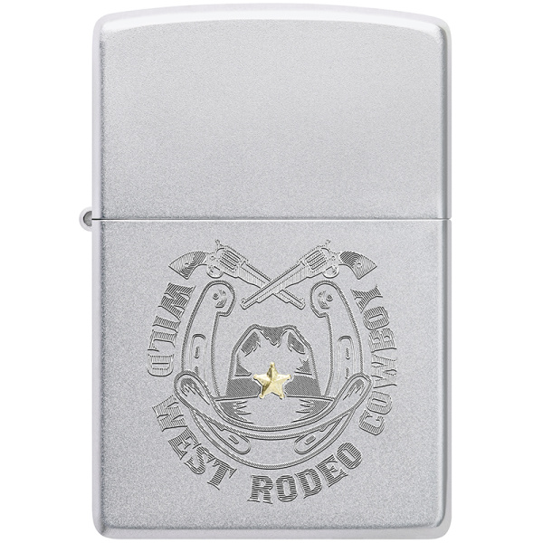 Зажигалка Zippo 205 Wild West Cowboy Design