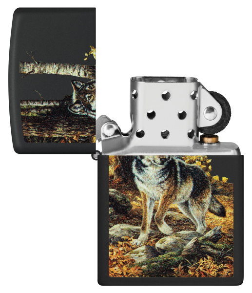 Зажигалка ZIPPO Linda Picken с покрытием Black Matte 48970