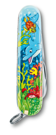 Набор для детей VICTORINOX "Дельфин": перочинный нож 84 мм 0.2373.E1